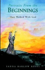 Cover of: Portraits From The Beginnings: The Walked With God