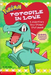 Cover of: Totodile in love: a Valentine's Day sticker storybook