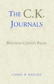 Cover of: The C.k. Journals: Random Chosen Pages