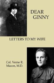 Cover of: Dear Ginny | Verne R. Mason