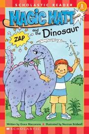 Cover of: Magic Matt and the dinosaur by Grace Maccarone