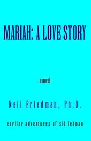 Front cover of Mariah by Neil Friedman