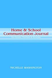 Cover of: Home & School Communication Journal