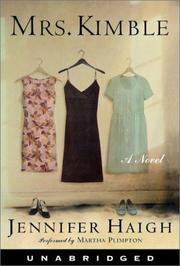 Cover of: Mrs. Kimble by Jennifer Haigh