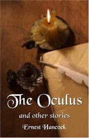 Cover of: The Oculus and Other Short Stories | Ernest Hancock