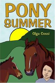 Cover of: Pony Summer by Olga Cossi