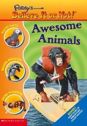 Cover of: Awesome animals by Mary Packard