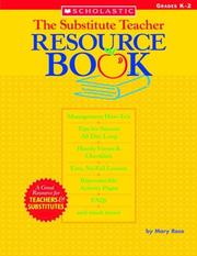 Cover of: The Substitute Teacher Resource Book: Grades K-2 (Teaching Resources)