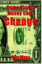 Cover of: Some Things Money Can