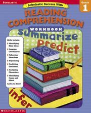 Cover of: Scholastic Success With Reading Comprehension Workbook (Grade 1)