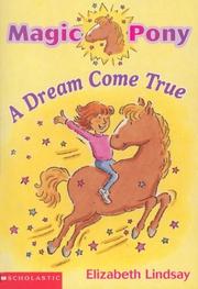 Cover of: A Dream Come True (Magic Pony, Vol, 1) by Elizabeth Lindsay