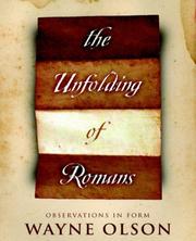 Cover of: The Unfolding of Romans