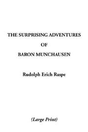 Cover of: The Surprising Adventures of Baron Munchausen by Rudolf Erich Raspe