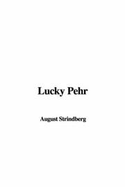 Cover of: Lucky Pehr by August Strindberg