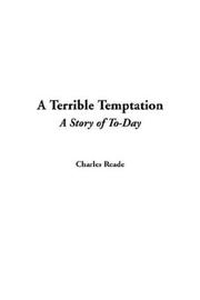 Cover of: A Terrible Temptation by Charles Reade