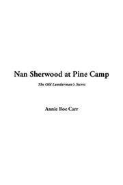 Cover of: Nan Sherwood at Pine Camp