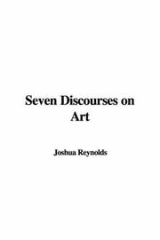 Cover of: Seven Discourses on Art