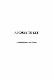 Cover of: A House To Let by 