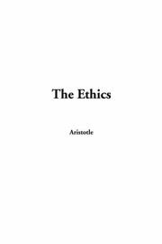 Cover of: The Ethics by 