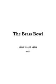 Cover of: The Brass Bowl | Louis Joseph Vance