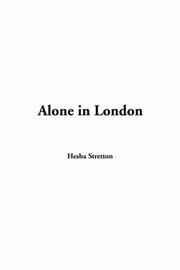 Cover of: Alone In London by Hesba Stretton