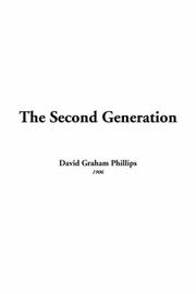 Cover of: The Second Generation by David Graham Phillips