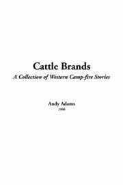 Cover of: Cattle Brands by Andy Adams
