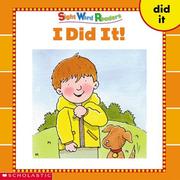 Cover of: I Did It! (Sight Word Readers) (Sight Word Library) | Linda Ward Beech