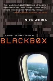 Cover of: BLACKBOX: A Novel in 840 Chapters