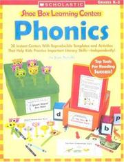 Cover of: Phonics (Shoe Box Learning Centers)