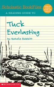 Cover of: Tuck Everlasting, Reading Guide,