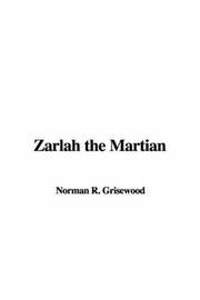 Cover of: Zarlah the Martian