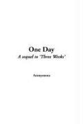 Cover of: One Day by Anonymous