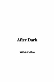 Cover of: After Dark by Wilkie Collins