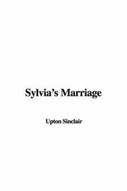 Cover of: Sylvia's Marriage by Upton Sinclair
