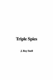 Cover of: Triple Spies