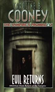 Cover of: Evil Returns (The Vampire's Promise 2) by Caroline B. Cooney