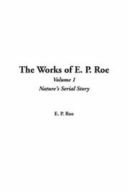 Cover of: The Works of E. P. Roe