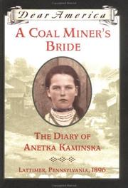 Cover of: A Coal Miner's Bride by Susan Campbell Bartoletti