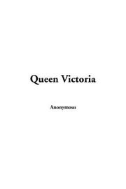 Cover of: Queen Victoria by Anonymous