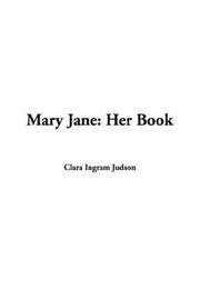 Cover of: Mary Jane by Clara Ingram Judson