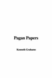 Cover of: Pagan Papers by Kenneth Grahame