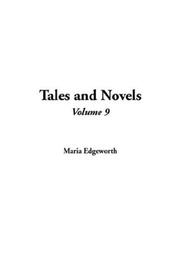 Cover of: Tales And Novels by Maria Edgeworth