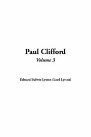 Cover of: Paul Clifford by Edward Bulwer Lytton, Baron Lytton