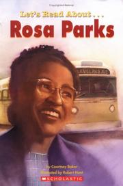 Cover of: Let's read about-- Rosa Parks by Courtney Baker