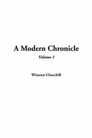 Cover of: A Modern Chronicle by Winston Churchill