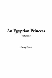 Cover of: An Egyptian Princess | Georg Ebers