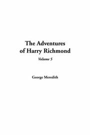 Cover of: The Adventures Of Harry Richmond