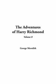 Cover of: The Adventures Of Harry Richmond by George Meredith