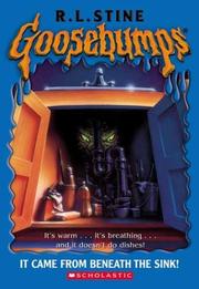 Cover of: It Came From Beneath the Sink!: Goosebumps #30